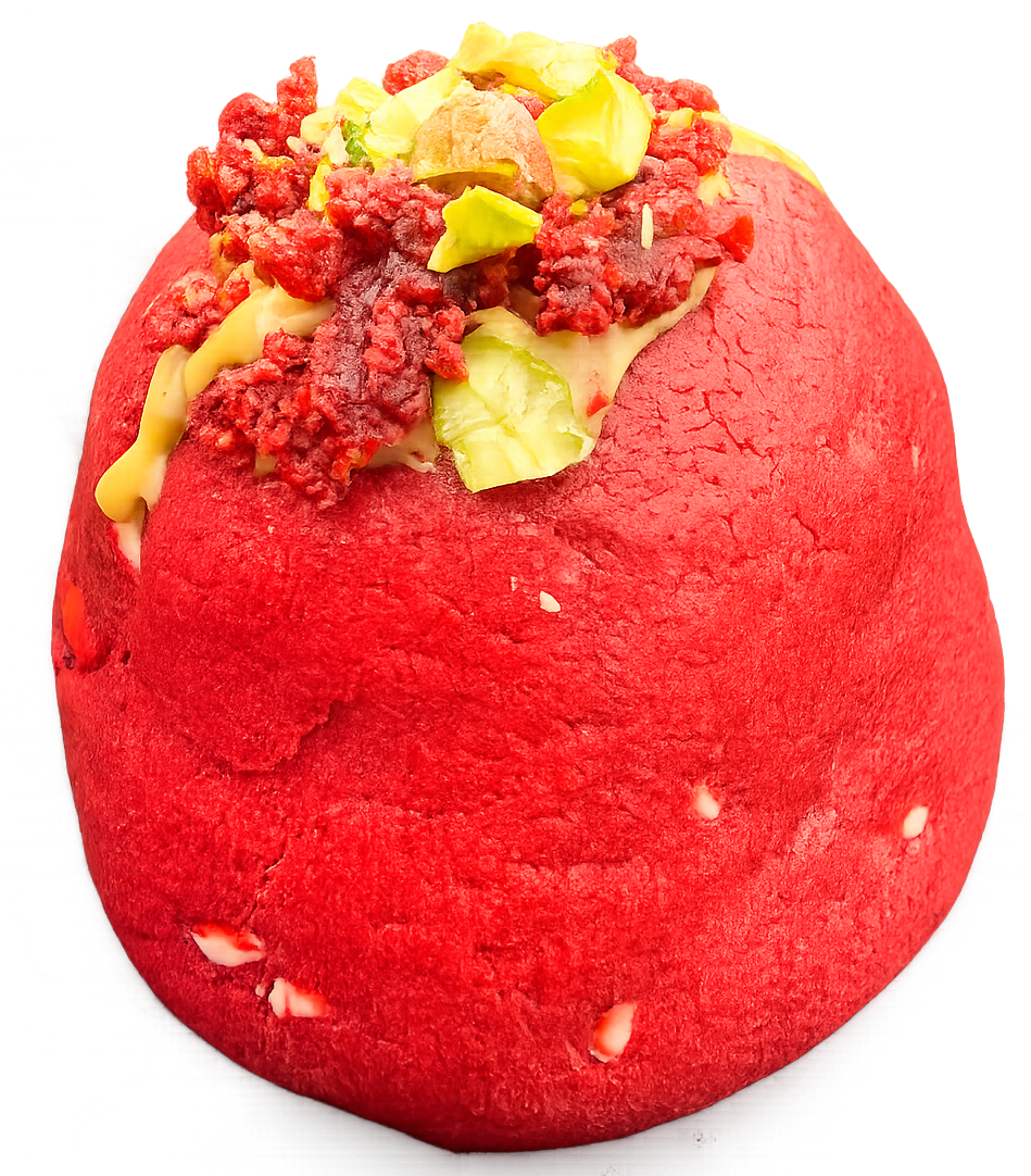 Red Velvet Pistachio Cake
