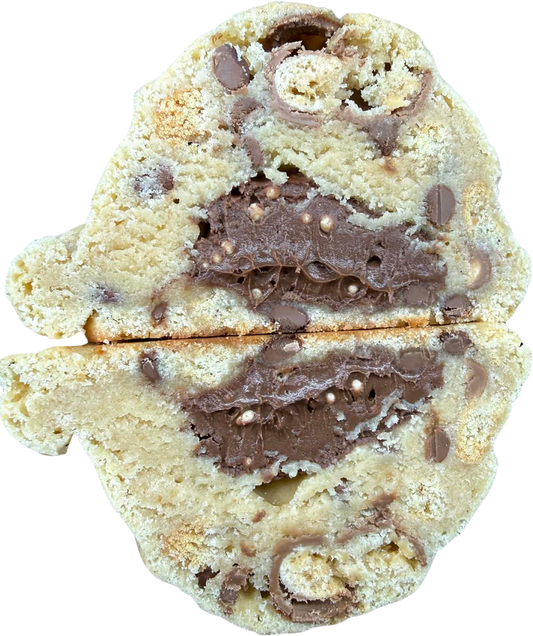 Maltesers thick NYC-style cookie with milk chocolate, malt flavour and biscuit pieces